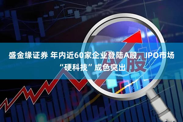 盛金缘证券 年内近60家企业登陆A股，IPO市场“硬科技”成色突出